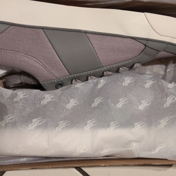 Polo by Ralph Lauren canvas sneakers 11.5 NIB - Picture 4 of 5